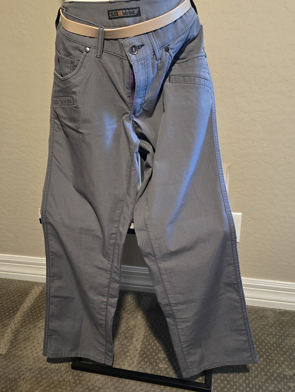 5.11 Tactical Women's Gray Relaxed Fit Jeans